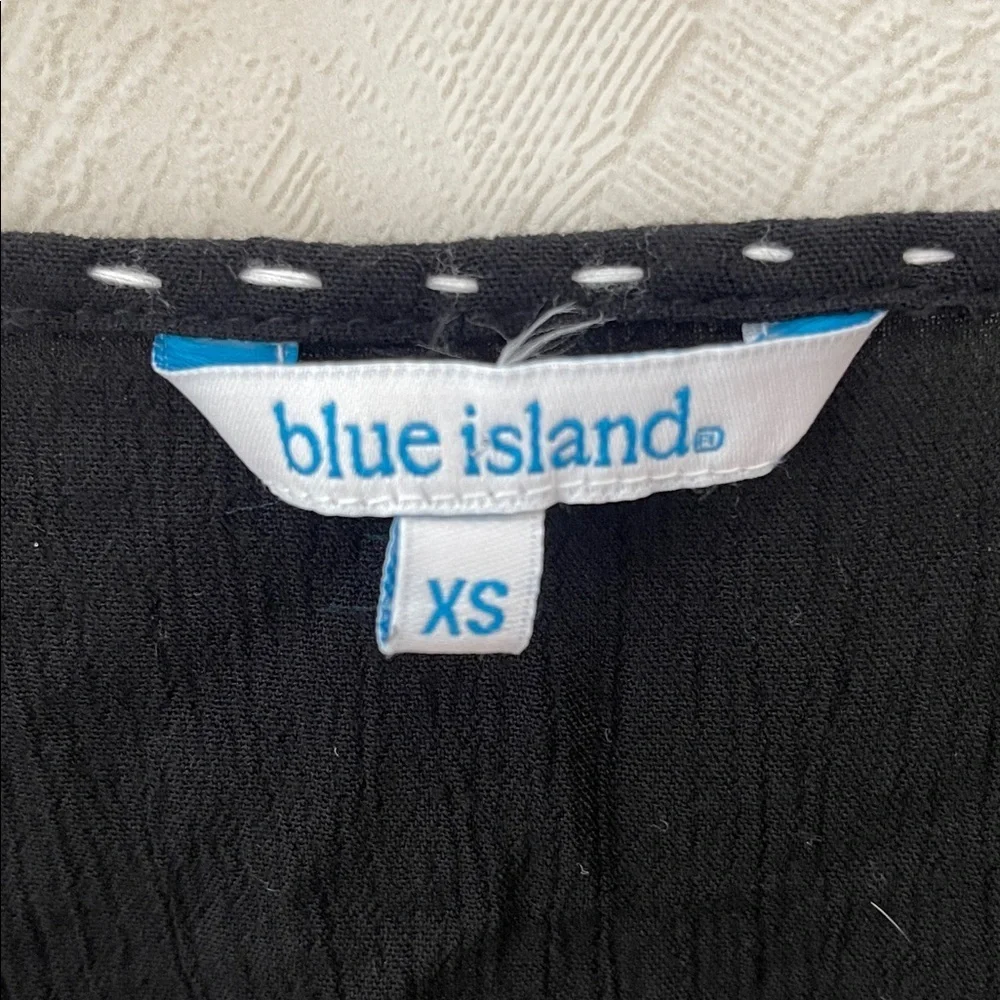 🆕 BLUE ISLAND Beach Coverup Size XS